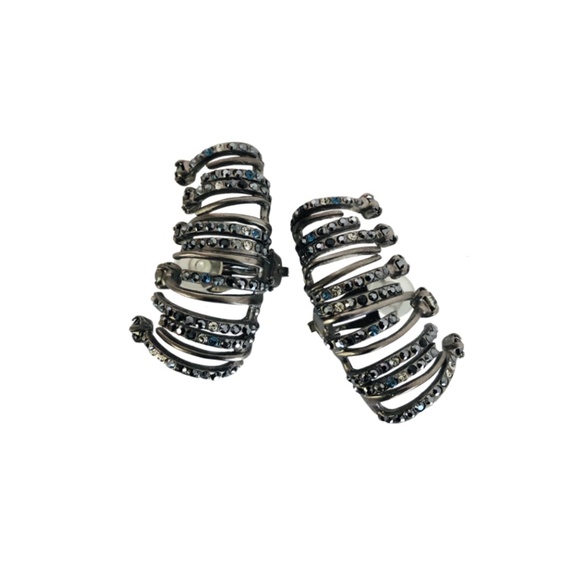 Dior FW12 Crystal Ear Cuffs - Picture 1 of 9